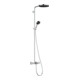 hansgrohe Ensemble douche Pulsify S P 260 1jet avec thermostat baignoire, chrome-1