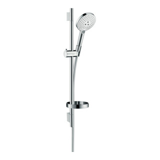 hansgrohe Ensemble douche Raindance Select S 120 Barre de douche 718mm blanc/chrome, 3 jets