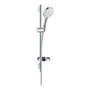 hansgrohe Ensemble douche Raindance Select S 120 Barre de douche 718mm blanc/chrome, 3 jets