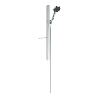 hansgrohe Ensemble douche Rainfinity 130 945 mm BrSt + cuvette, 3 jets, 8 l/min, chrome