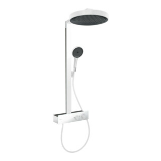 hansgrohe Ensemble douche Rainfinity m avec thermostat, pomme de douche 360 mm, blanc mat