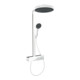 hansgrohe Ensemble douche Rainfinity m avec thermostat, pomme de douche 360 mm, blanc mat-1