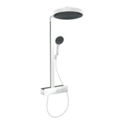 hansgrohe Ensemble douche Rainfinity m avec thermostat, pomme de douche 360 mm, blanc mat