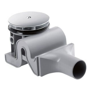 hansgrohe Ensemble évacuation RainDrain 90 XXL, pour pommeau, trou évac. 90 mm, chrome
