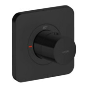 hansgrohe Ensemble prêt à poser Axor Citterio E Thermostat encastré 120x120mm, noir mat