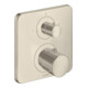 hansgrohe Ensemble prêt à poser Axor Citterio M UP-THM, avec robinetterie et inverseur, nickel brossé-1