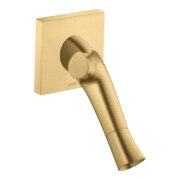 hansgrohe Ensemble prêt à poser Axor Starck Organic UP 2 trous blanc, bec 187 mm, b gol opt