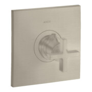 hansgrohe Ensemble prêt Axor Citterio HF UP-THM, avec poignée croix, nickel brossé