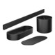 hansgrohe Ensemble salle de bain WallStoris en plastique, noir mat-1