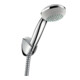 hansgrohe Ensemble support de douche Crometta 85 1250 mm, flexible, 1 jet, chrome-1