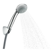 hansgrohe Ensemble support de douche Crometta 85 1250 mm, flexible, 1 jet, chrome-3