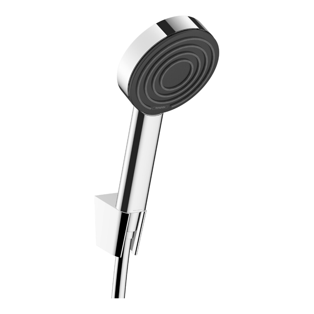 hansgrohe Ensemble support de douche Pulsify S EcoSm.+ 105 mm, 1 jet, chrome