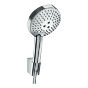 hansgrohe Ensemble support de douche Raindance Select S 1250mm, flexible 3 jets, chrome-1