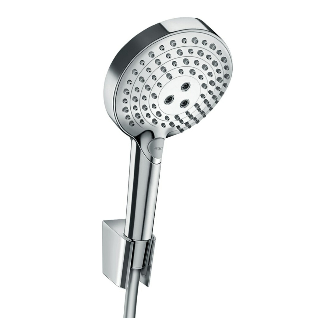 hansgrohe Ensemble support de douche Raindance Select S 1250mm, flexible 3 jets, chrome