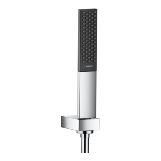 hansgrohe Ensemble support de douche Rainfinity 100 tête 100x38mm, 1 an, flexible 1600mm, chromé