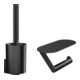 hansgrohe Ensemble WC WallStoris en plastique, noir mat-1