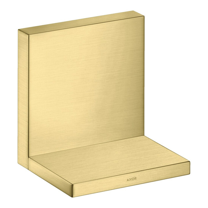 hansgrohe Etagère Axor Starck 120x120 mm, laiton brossé