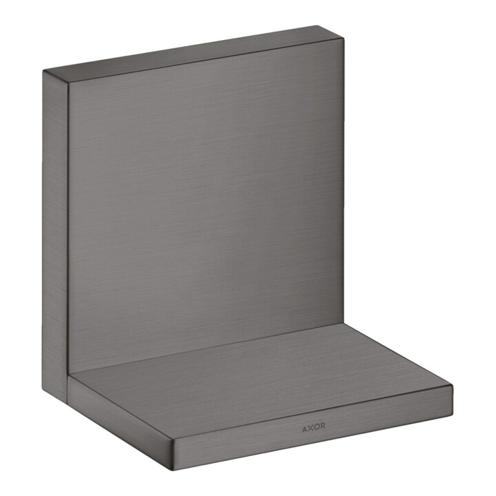 hansgrohe Étagère Axor Starck 120x120mm, chrome noir brossé