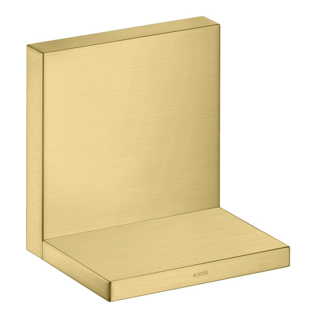 hansgrohe Étagère Axor Starck 120x120mm, optique or brossé