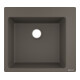 hansgrohe Évier encastré 450 S510-F450 540x490mm, 1 bac, vidage avant, gris pierre-3
