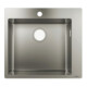 hansgrohe Évier encastré 450 S711-F450 530x480mm, 1 robinet principal, HL courbé, ES-1