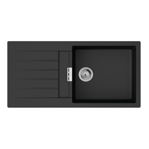 hansgrohe Évier encastré S520 avec égouttoir, 980x480 mm, 1 cuve, gsw
