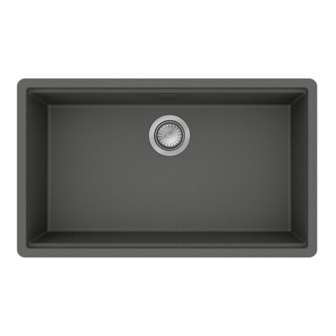 hansgrohe Évier encastré S53 SilicaTec, 747x447mm, gris pierre