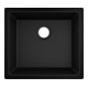 hansgrohe Évier sous plan 450 S510-U450 448x398mm, 1 bac, sans trop-plein, noir graphite-3