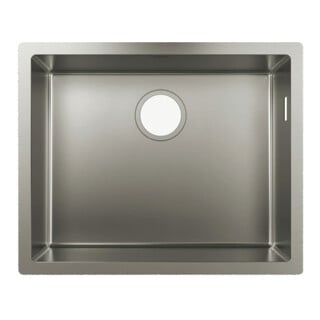 hansgrohe Évier sous-plan 500 S719-U500 498x398mm, 1 robinet principal, sans trop-plein, acier inoxydable