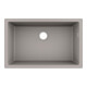 hansgrohe Évier sous-plan 660 S510-U660 658x398mm, 1 bec principal, sans HL, gris béton-1
