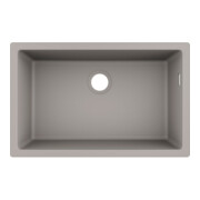 hansgrohe Évier sous-plan 660 S510-U660 658x398mm, 1 bec principal, sans HL, gris béton