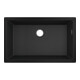 hansgrohe Évier sous-plan 660 S510-U660 658x398mm, 1 cuve, sans trop-plein, noir graphite-1