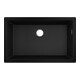 hansgrohe Évier sous-plan 660 S510-U660 658x398mm, 1 cuve, sans trop-plein, noir graphite-3