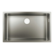 hansgrohe Évier sous-plan 660 S719-U660 658x398mm, 1 bac principal, sans trop-plein, acier inoxydable-2