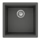 hansgrohe Évier sous-plan S53 SilicaTec, 436x436mm, gris pierre-1