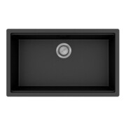 hansgrohe Évier sous-plan S53 SilicaTec, 736x436mm, noir graphite