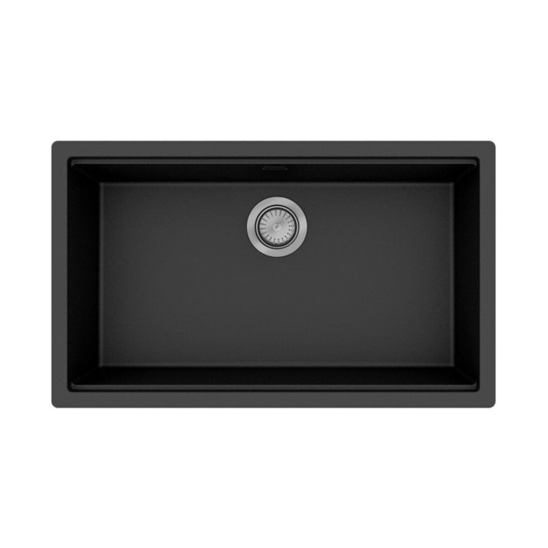 hansgrohe Évier sous-plan S53 SilicaTec, 736x436mm, noir graphite