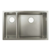 hansgrohe Évier UB S719-U655 180/450 653x398mm, 1 principal/1 accès, sans trop-plein, ES-3