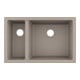 hansgrohe Évier UB-Spüle S510-U635 180/450 658x398mm, 1 évac. + 1 arrivée, sans trop-plein, à encastrer-4