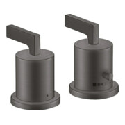 hansgrohe Fertigmontageset Axor Citterio 2-L-W-Ran-Arm, m TH, HG, brush. bla vc