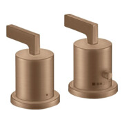 hansgrohe Fertigmontageset Axor Citterio 2-L-W-Ran-Arm, m TH, HG, brush. r gol