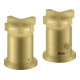 hansgrohe Fertigmontageset Axor Citterio 2-L-W-Ran-Arm, m TH, Kreuzgr., brush. br-1