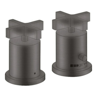hansgrohe Fertigmontageset Axor Citterio 2-L-W-Ran-Arm, m TH, KrG, brush. bla vc