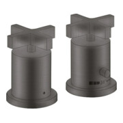 hansgrohe Fertigmontageset Axor Citterio 2-L-W-Ran-Arm, m TH, KrG, brush. bla vc
