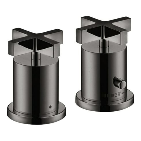 hansgrohe Fertigmontageset Axor Citterio 2-L-W-Ran-Arm, m TH, KrG, pol. bla vc
