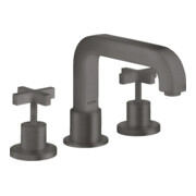 hansgrohe Fertigmontageset Axor Citterio 3-L-BW-Arm., m Kreuzgr., brush. bla vc