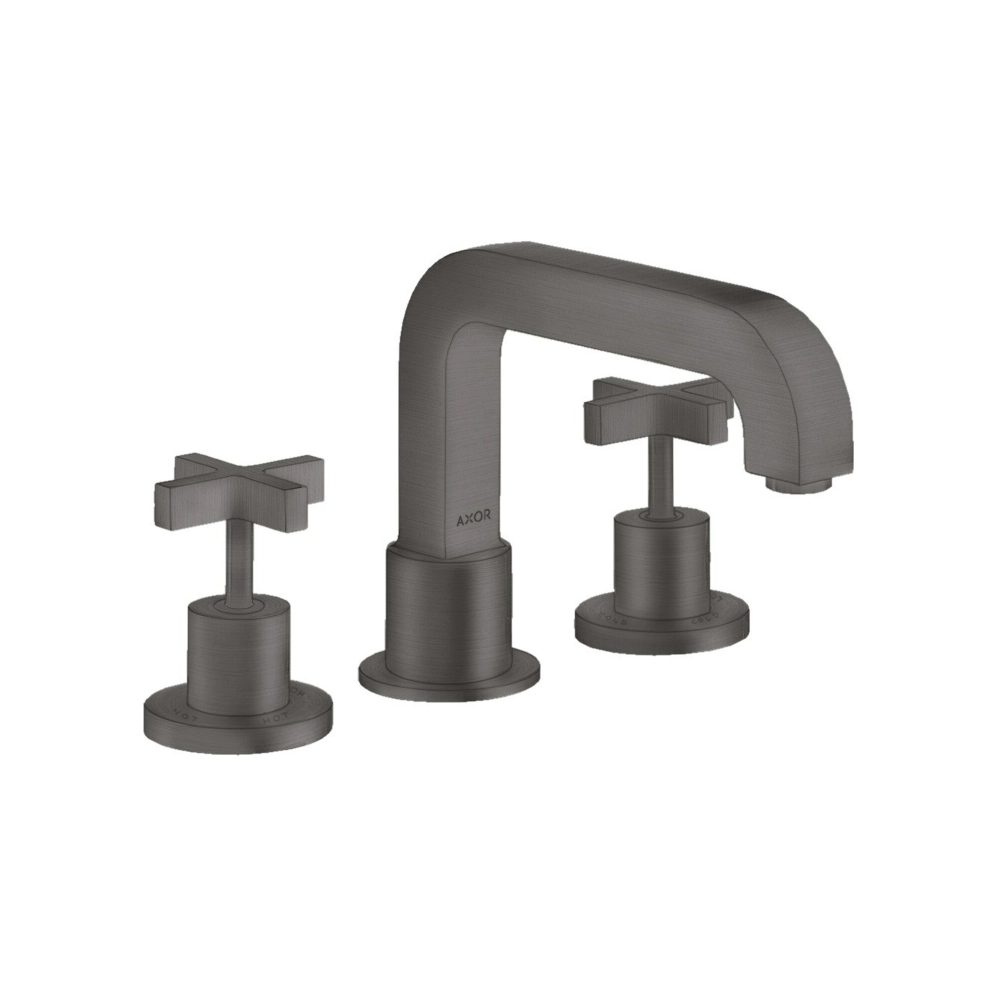 hansgrohe Fertigmontageset Axor Citterio 3-L-BW-Arm., m Kreuzgr., brush. bla vc