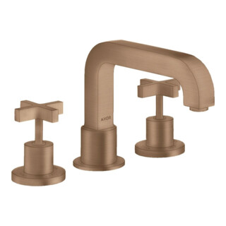 hansgrohe Fertigmontageset Axor Citterio 3-L-BW-Arm., m Kreuzgr., brush. red gold