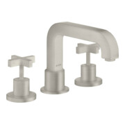 hansgrohe Fertigmontageset Axor Citterio 3-L-BW-Arm., m Kreuzgr., Edelstahl-Optik