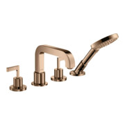 hansgrohe Fertigmontageset Axor Citterio 4-L-Fliese-Ar, m HG, Roset., pol. r gol